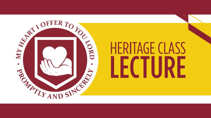 Heritage Class Spring Lecture '26: Mon, Mar 16 2026, 9 - 10am | Calvin ...